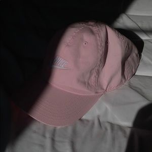 Pink nike hat